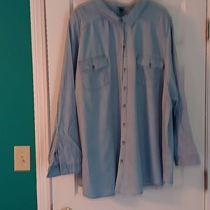 Torrid  Denim Shirt Sz 6